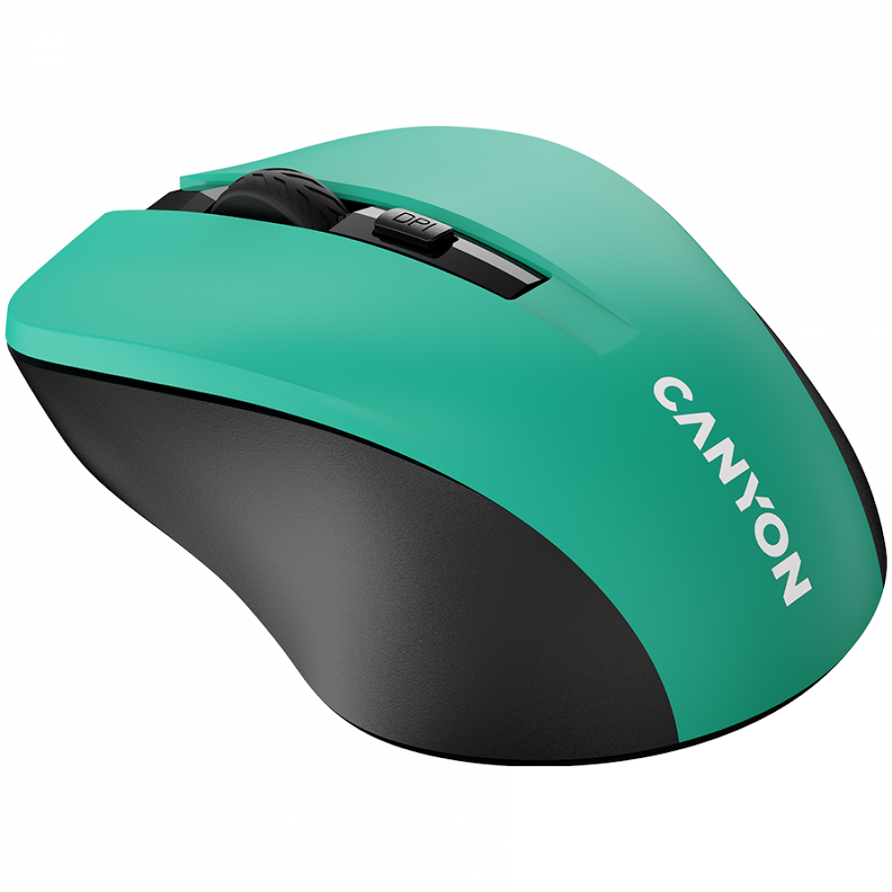 Kabellose ergonomische Maus Canyon MW 1 grün
