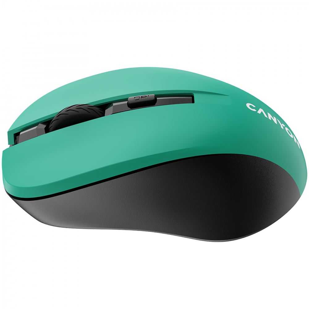 Kabellose ergonomische Maus Canyon MW 1 grün