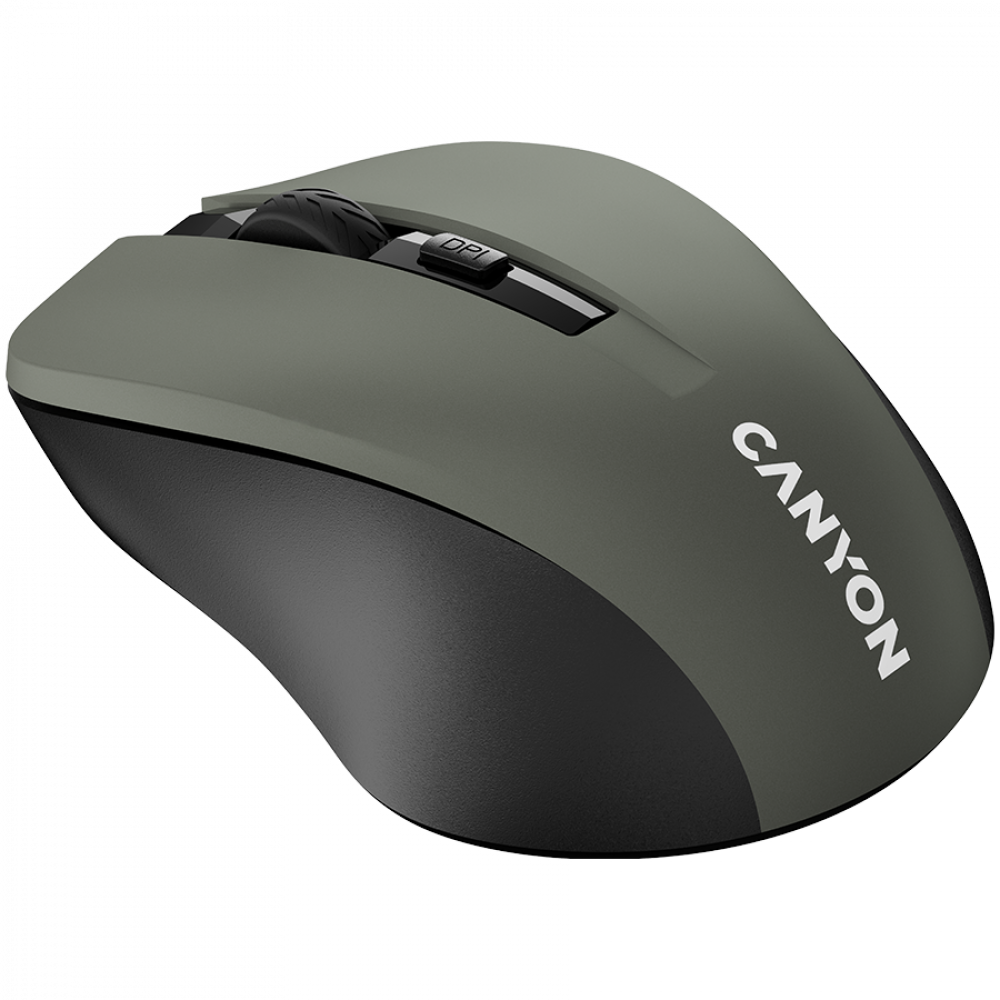 Kabellose ergonomische Maus Canyon MW-1 grau