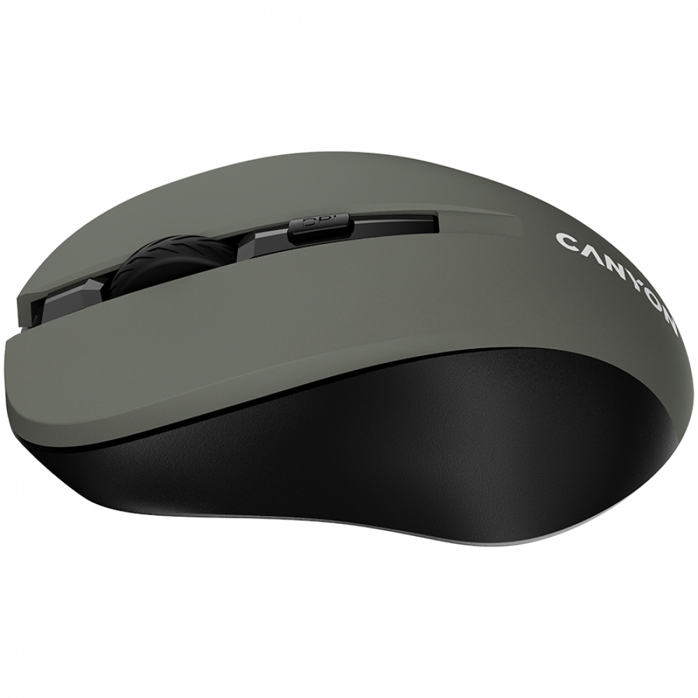Kabellose ergonomische Maus Canyon MW-1 grau
