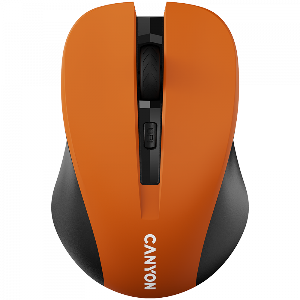 Kabellose ergonomische Maus Canyon MW-1, orange