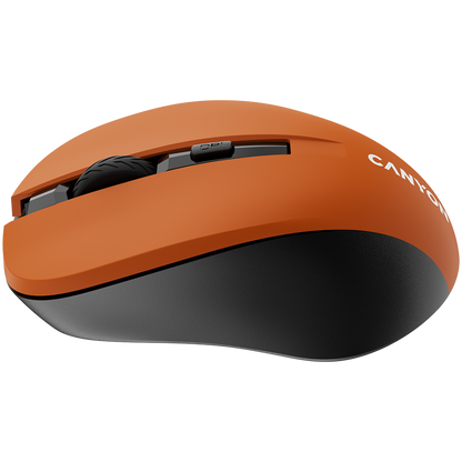 Kabellose ergonomische Maus Canyon MW-1, orange