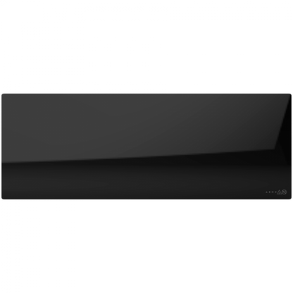 Schlanker elektrischer Glasheizkörper 1 cm Infrarot 700W Aeno Smart schwarz