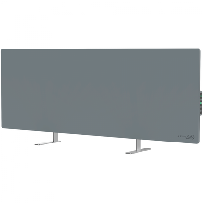 Elektrische Slim-Glasheizung 1 cm Infrarot 700W Aeno Smart Grau