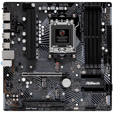 ASROCK B650M PG Lightning AMD B650 Micro ATX 7200 MHz Mainboard