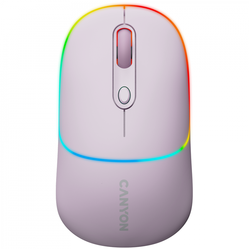 Canyon MW-22 Pink 2-in-1 RGB Wireless Mouse