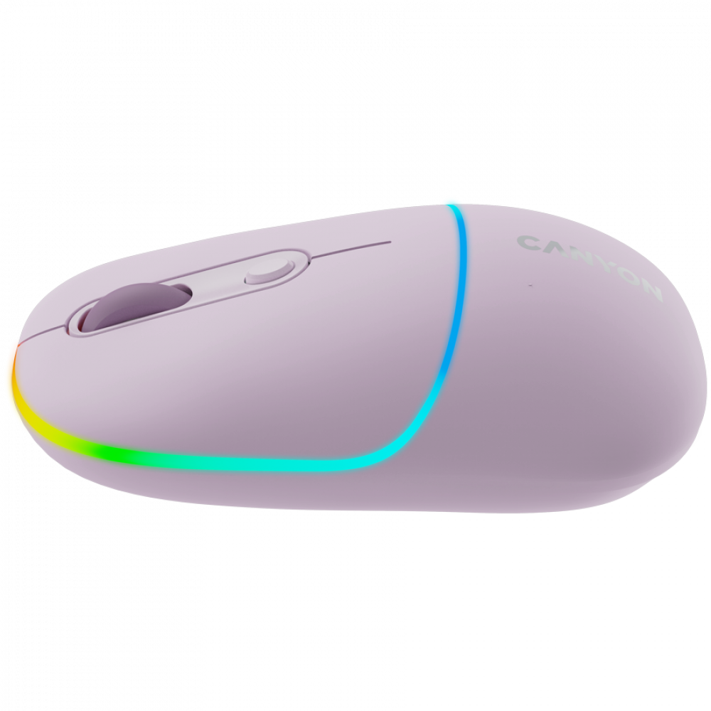 Canyon MW-22 Pink 2-in-1 RGB Wireless Mouse