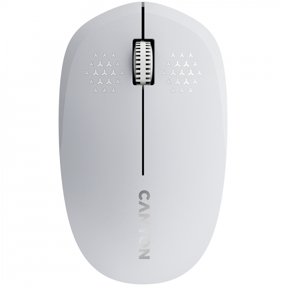 Canyon MW-04 Wireless Ambidextrous Bluetooth Mouse, white