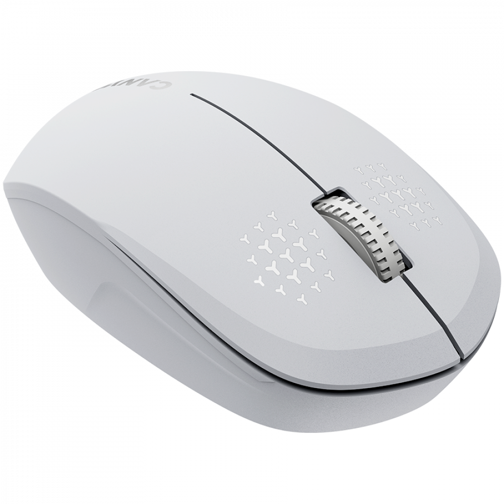 Canyon MW-04 Wireless Ambidextrous Bluetooth Mouse, white