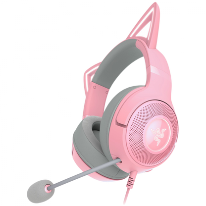RAZER Kraken Kitty V2 Gaming-Headset, Pink