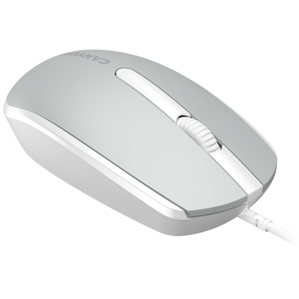 Ergonomische kabelgebundene Maus Canyon M-10 dunkelgrau