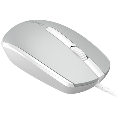 Ergonomische kabelgebundene Maus Canyon M-10 dunkelgrau