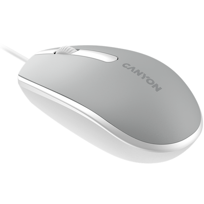 Ergonomische kabelgebundene Maus Canyon M-10 dunkelgrau