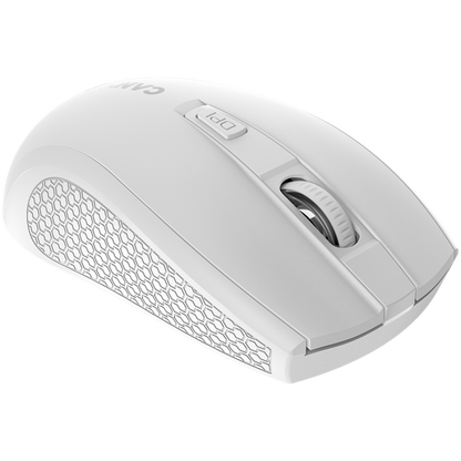 Mysz bezprzewodowa 2.4GHz ergonomiczna Canyon MW 7 biała