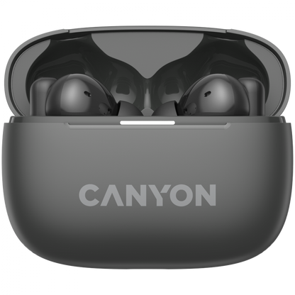 Słuchawki dokanałowe OnGo 10 ANC ENC z redukcją hałasu Canyon 10 szary
