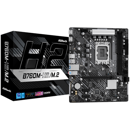ASROCK B760M H2 Micro ATX DDR5 5600 MHz Mainboard