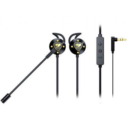 Słuchawki douszne COUGAR Attila z mikrofonem czarne