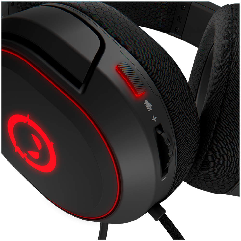 Lorgar Kaya 460 Wireless Gaming Headset, Black