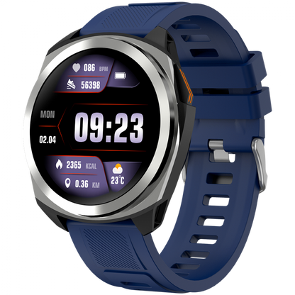 Smartwatch mit GPS 1,3" wasserdicht Canyon SW-83 Silber Blau