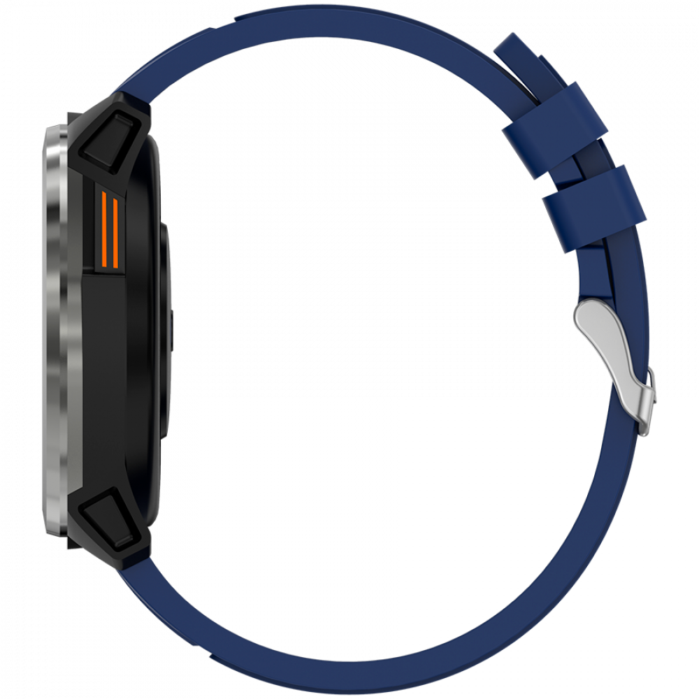 Smartwatch mit GPS 1,3" wasserdicht Canyon SW-83 Silber Blau