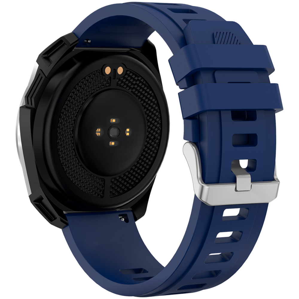 Smartwatch mit GPS 1,3" wasserdicht Canyon SW-83 Silber Blau