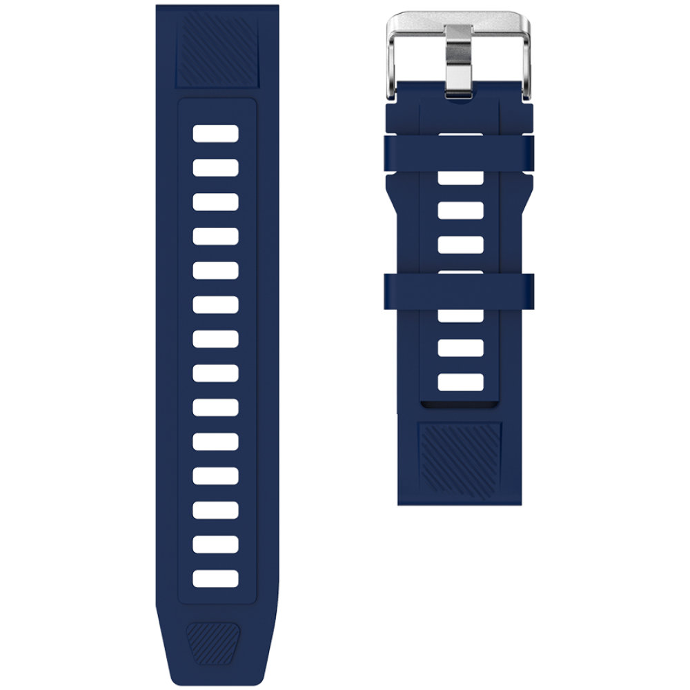 Smartwatch mit GPS 1,3" wasserdicht Canyon SW-83 Silber Blau