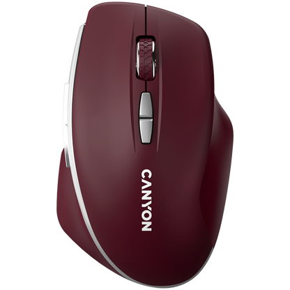 Kabellose LED-Maus Bluetooth 2in1 Canyon MW-21 rot