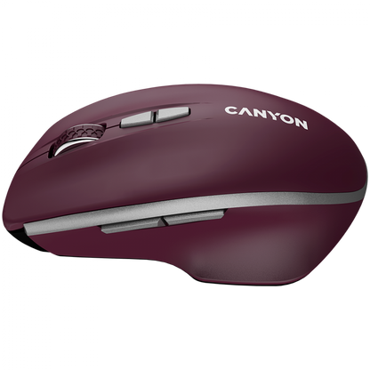 Kabellose LED-Maus Bluetooth 2in1 Canyon MW-21 rot