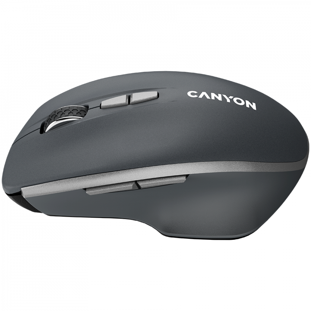 Kabellose Bluetooth-LED-Maus 2-in-1 Canyon MW-21 grau