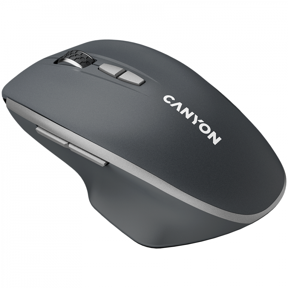 Kabellose Bluetooth-LED-Maus 2-in-1 Canyon MW-21 grau