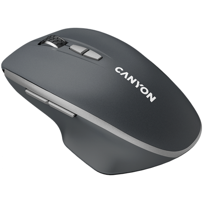 Kabellose Bluetooth-LED-Maus 2-in-1 Canyon MW-21 grau