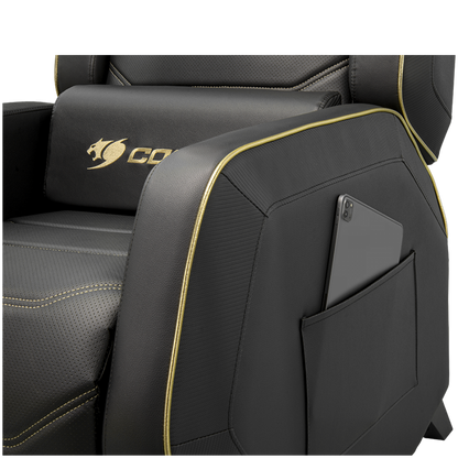 COUGAR Ranger S Gaming Sofa black and yellow