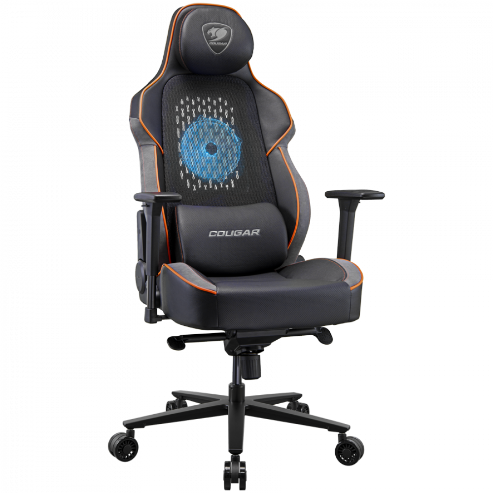 Fotel gamingowy COUGAR NxSys Aero czarno-pomarańczowy