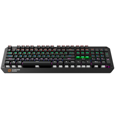 Canyon GK-6 Gaming-Tastatur kabelgebunden RGB US schwarz