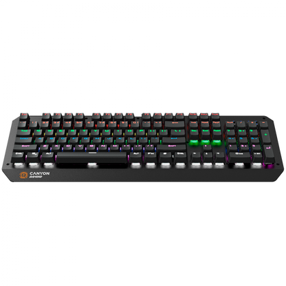 Canyon GK-6 Gaming-Tastatur kabelgebunden RGB US schwarz
