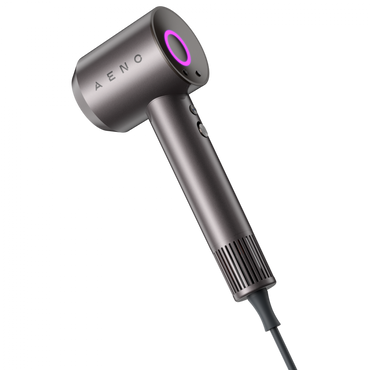 Suszarka do włosów 1500W 100 km/h z jonizacją Aeno HD1 szara