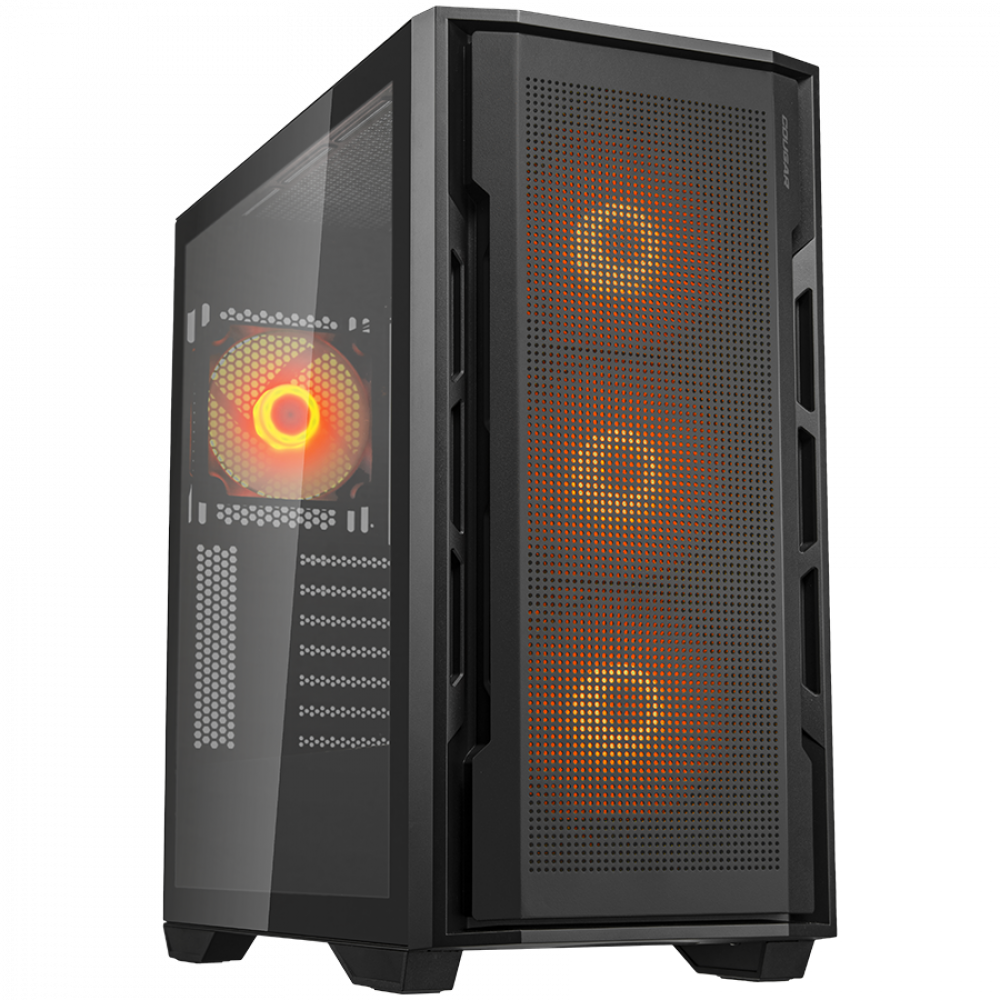 COUGAR Uniface RGB Midi Tower PC-Gehäuse schwarz