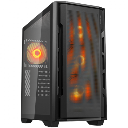 COUGAR Uniface RGB Midi Tower PC-Gehäuse schwarz