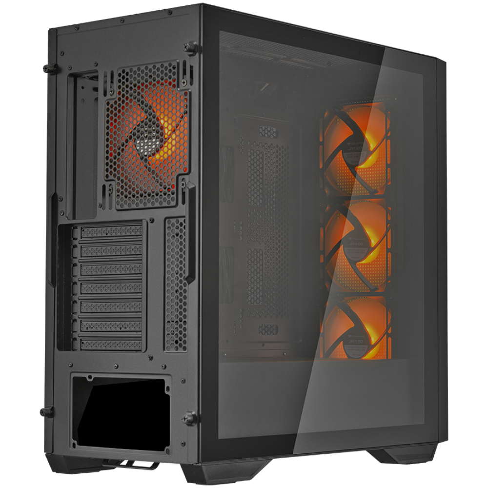 COUGAR Uniface RGB Midi Tower PC-Gehäuse schwarz