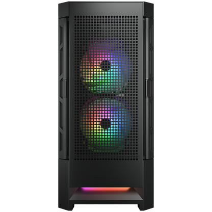 PC-Gehäuse Mid Tower RGB COUGAR AIRFACE schwarz