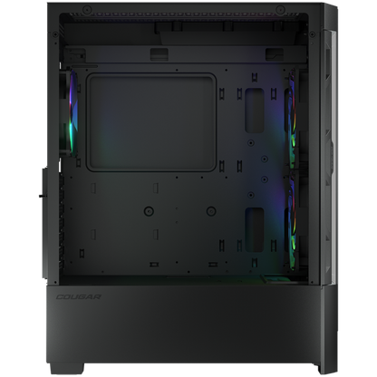PC-Gehäuse Mid Tower RGB COUGAR AIRFACE schwarz