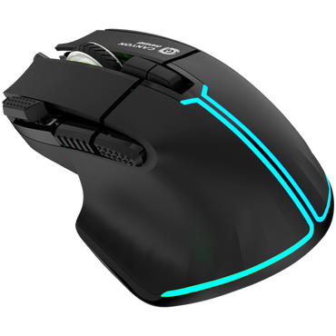 Canyon GM-636 Black Wired Gaming Mouse 9 Buttons RGB