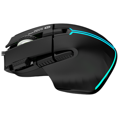 Canyon GM-636 Black Wired Gaming Mouse 9 Buttons RGB
