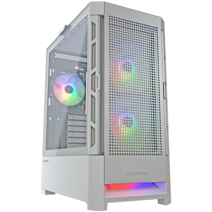 COUGAR Obudowa Airface RGB Midi Tower Biała