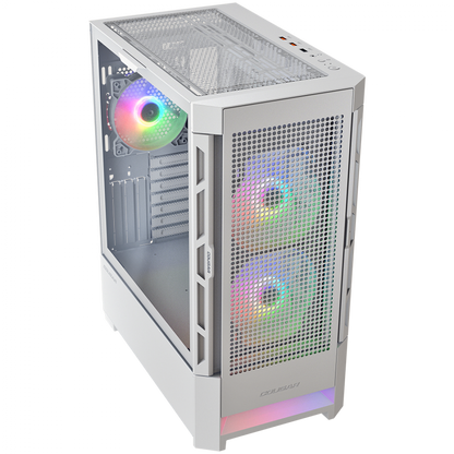 COUGAR Obudowa Airface RGB Midi Tower Biała