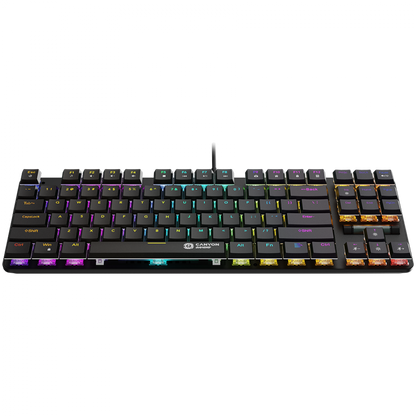 Gaming-Tastatur TKL Canyon GK 50 schwarz kabelgebunden