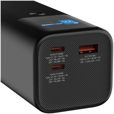 Powerbank für Laptop 27000 mAh 140W PD QC 3.0 Canyon PB-2010 Graphit