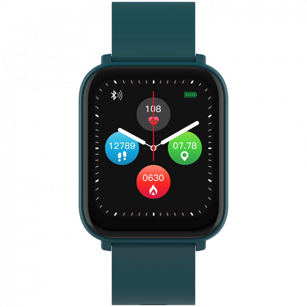 Smartwatch Easy mit Gesundheitsfunktionen Canyon SW-54 Grün