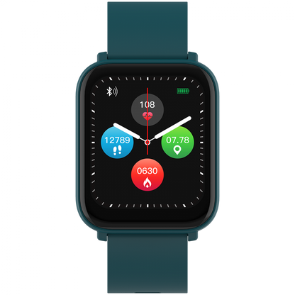 Smartwatch Easy mit Gesundheitsfunktionen Canyon SW-54 Grün