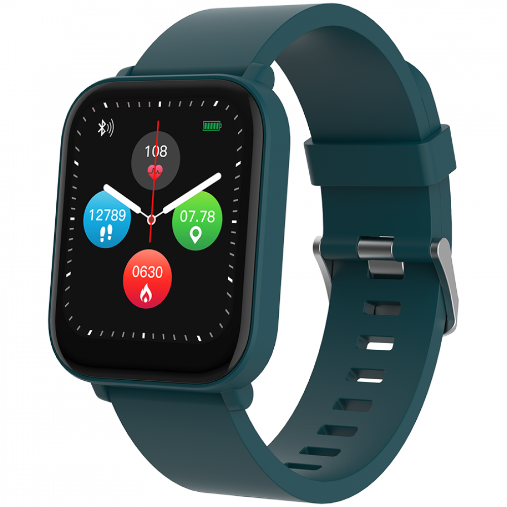 Smartwatch Easy mit Gesundheitsfunktionen Canyon SW-54 Grün